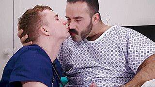 Naughty Nurse - Teddy Torres and Ryan Jacobs - gayxo.com
